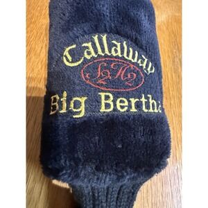 Callaway Big Bertha S2H2 5 Wood Head Cover Black Golf